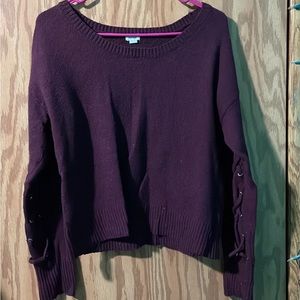 Purple Garage sweater